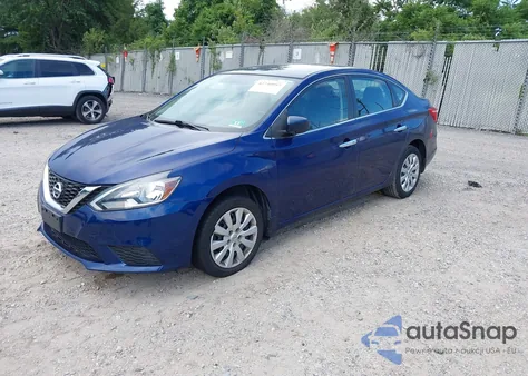 2016 Nissan Sentra Sv from USA, damaged, VIN 3N1AB7AP3GL671925